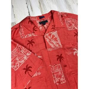 Weekender Casual Lifestyles Silk/Cotton Limited Hawaiian Button-up- XL‎